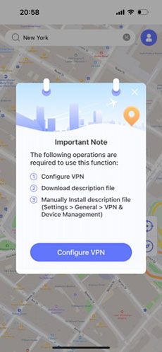 configure vpn fonesgo location changer