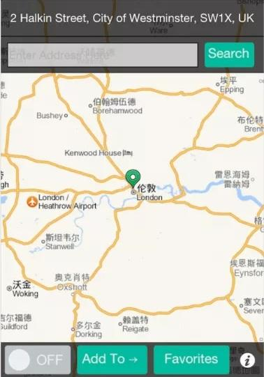 using location faker