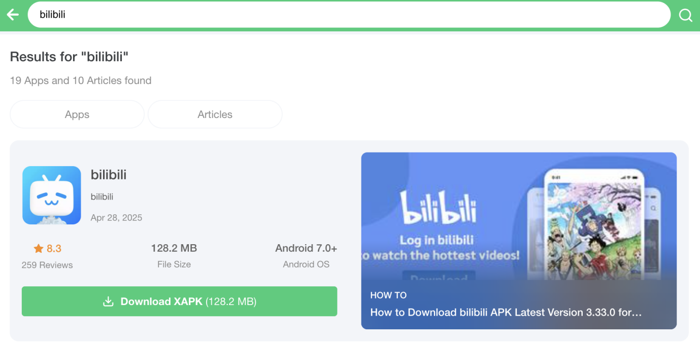 下載 Bilibili