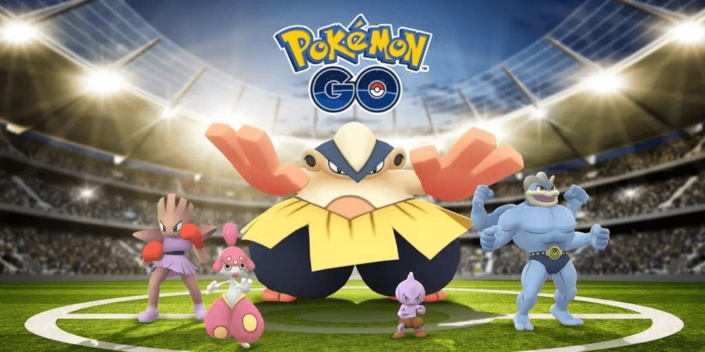 fighting pokemon go