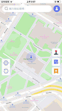 gps joystick mode ios page