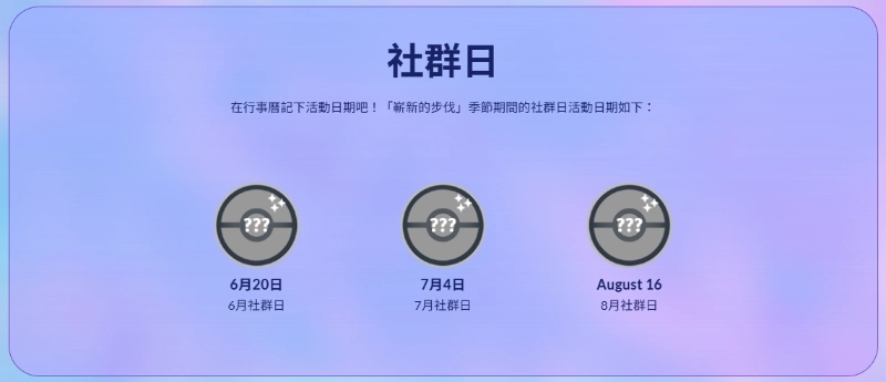 寶可夢社群日