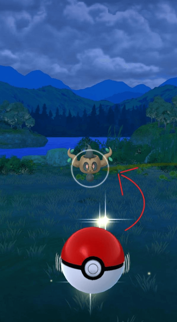 pokemon go excellent Curve Ball