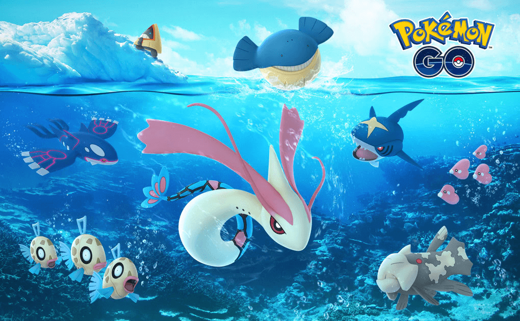 water pokemon go