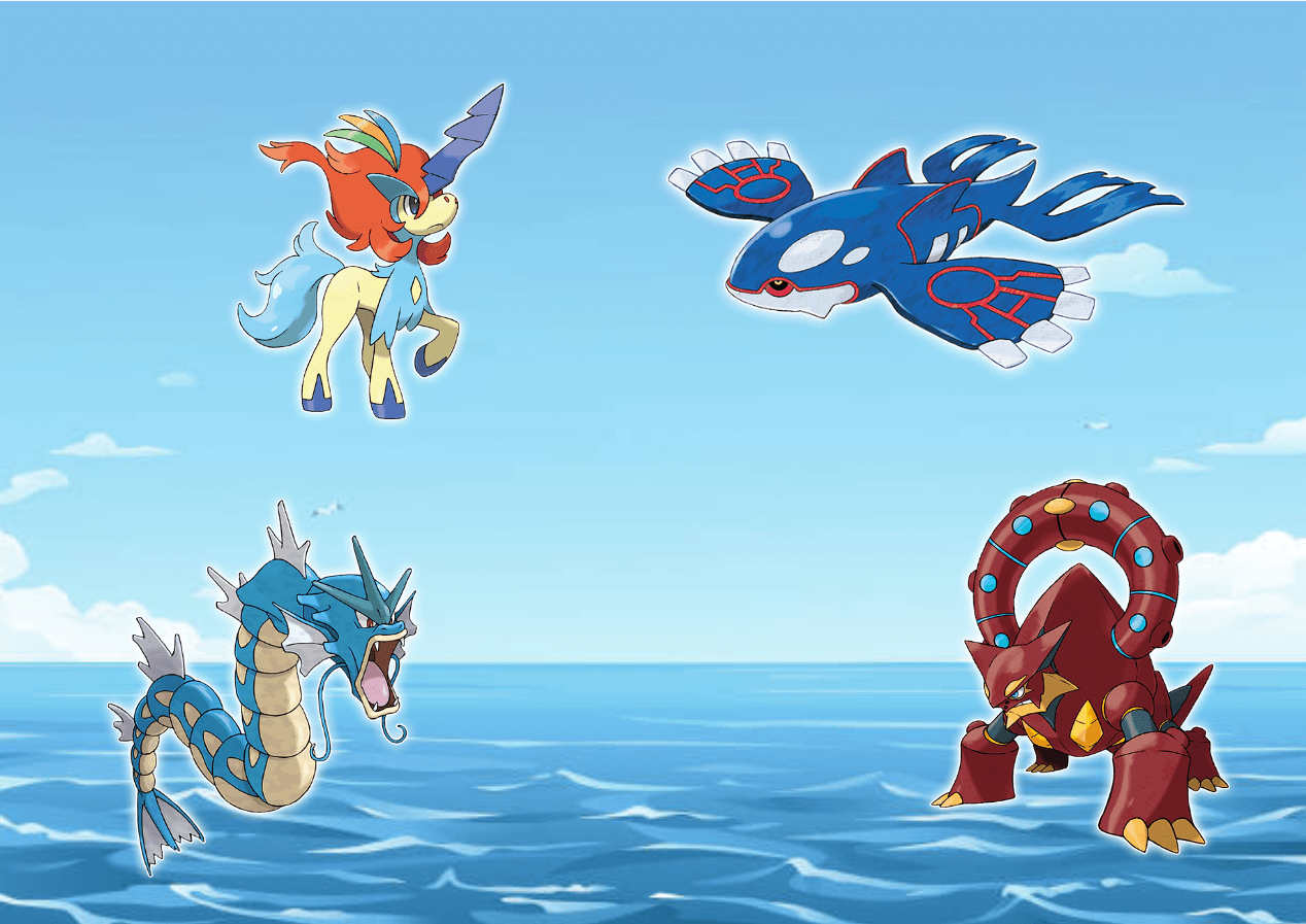 water pokemon go